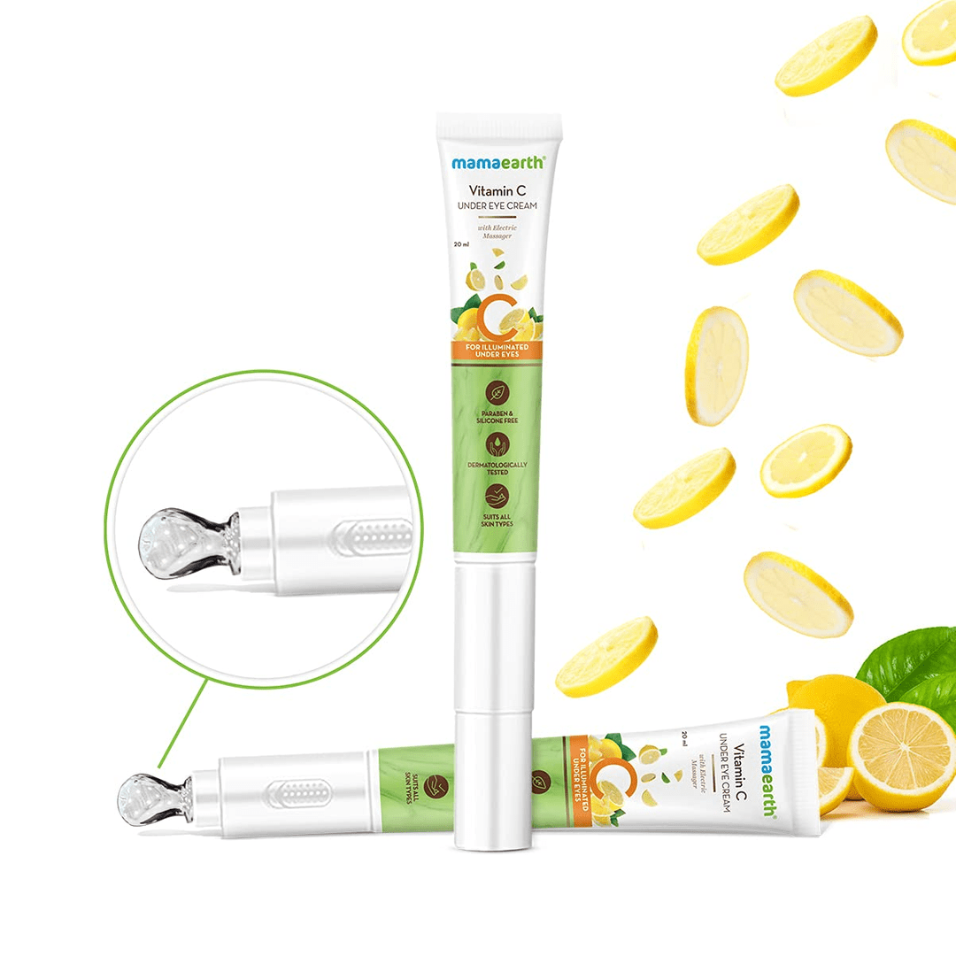 Buy Mamaearth Vitamin C Under Eye Cream With Gotu Kola Andniacinamide For Brightening Under Eyes